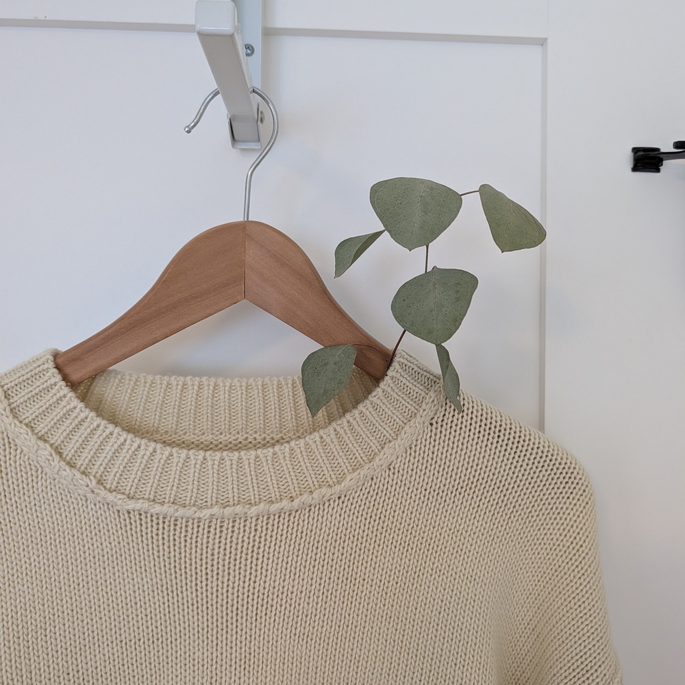NWOT Cream Sweater (M/L)